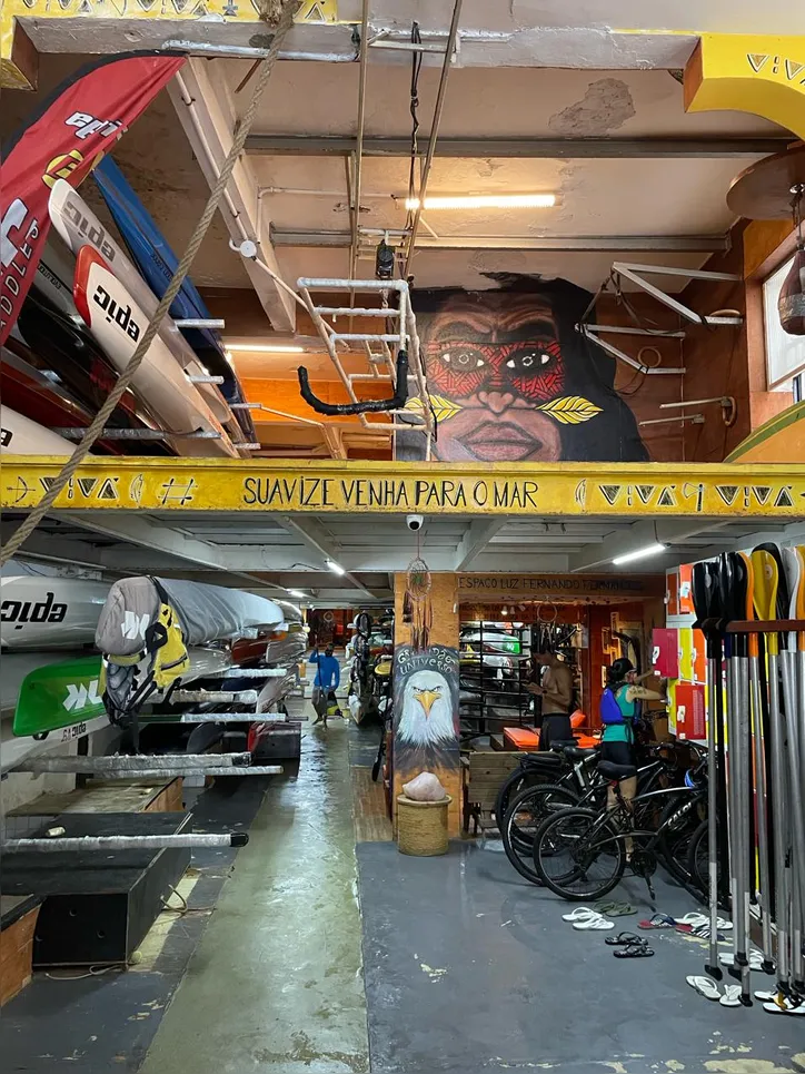 Sede da Galeria Vivá, no Porto da Barra