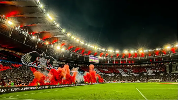 Maracanã em jogo do Flamengo