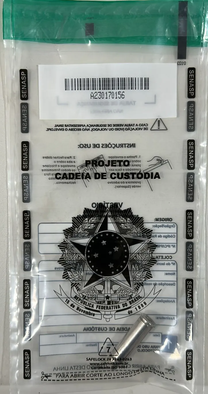 Munição calibre 38 foi apreendida em poder do suspeito