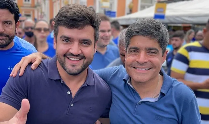 Prefeito Valderico Junior e ACM Neto