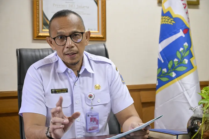 Sidabalok, chefe da agência de resiliência alimentar, marítima e agrícola de Jacarta