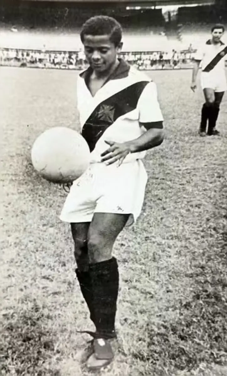 Biribinha na época do Vasco