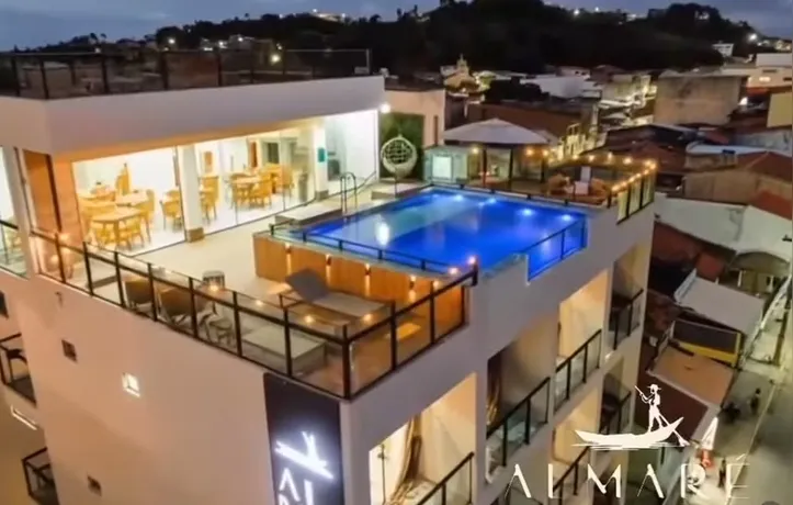 Piscina da Pousada Almaré