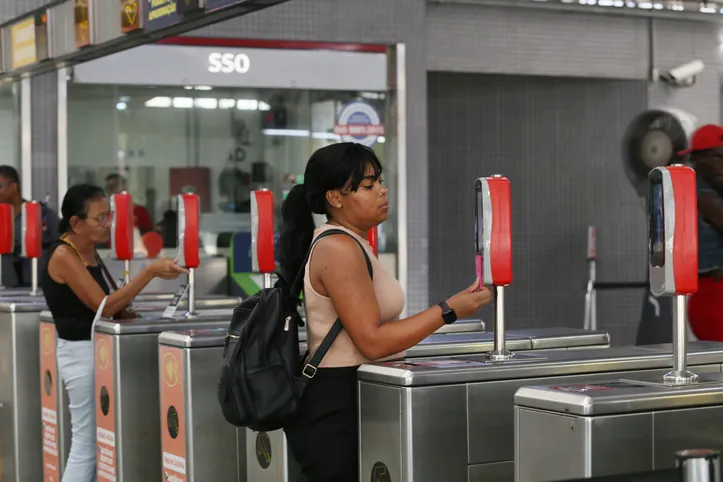 Terminal do metrô de Salvador