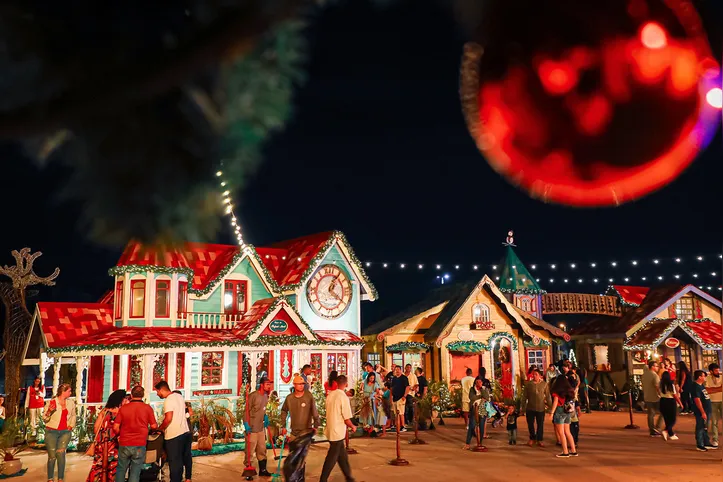 milhões de luzes e atrações gratuitas transformam Goiânia em um grande cenário natalino