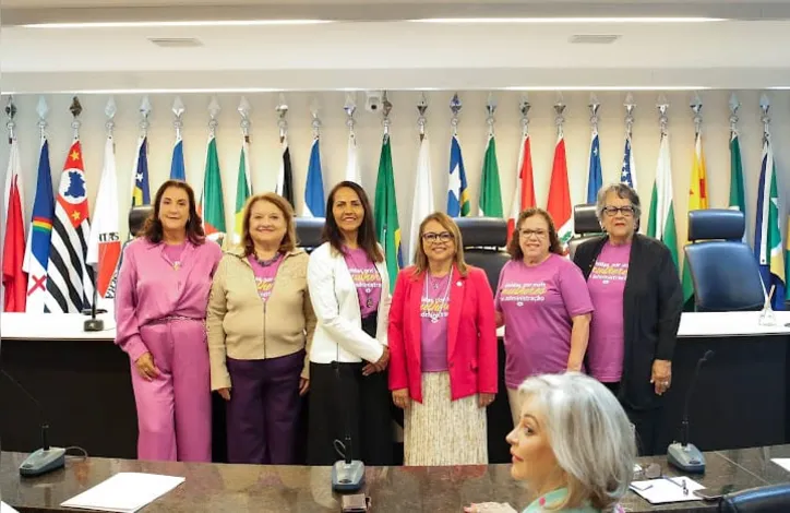 Ione, Tânia Dias e outras administradoras conselheiras do CFA