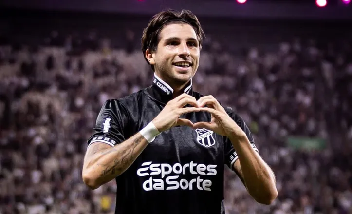 Mugni em campo pelo Ceará em 2025