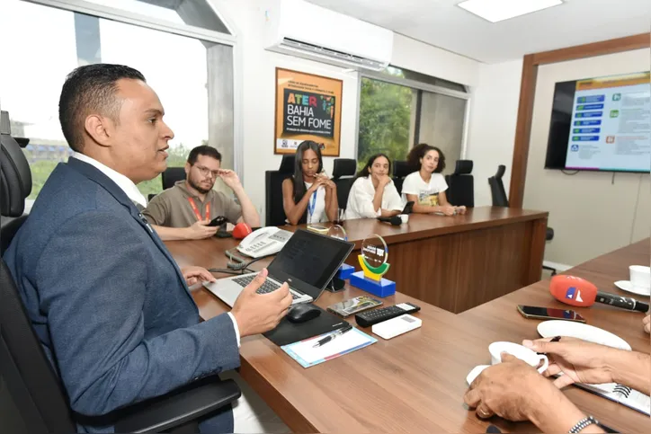Coordenador-geral do Programa Bahia Sem Fome, Tiago Pereira