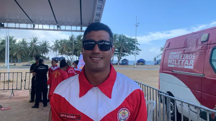 Capitão d  Corpo de Bombeiros Philipe Matheus