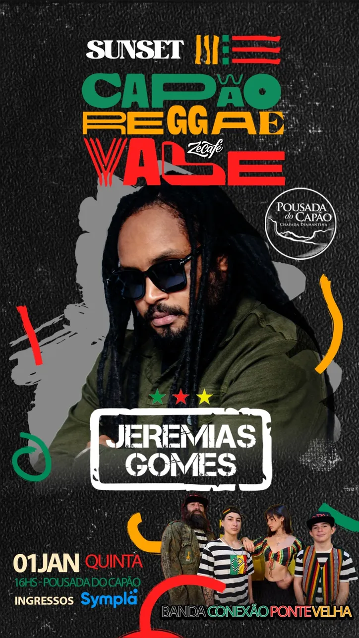 Imagem ilustrativa da imagem Reggae ao pôr do sol promete marcar o Réveillon no Vale do Capão