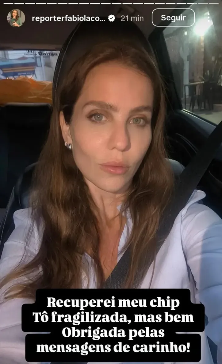 Imagem ilustrativa da imagem Repórter do SBT é assaltada durante transmissão ao vivo; veja