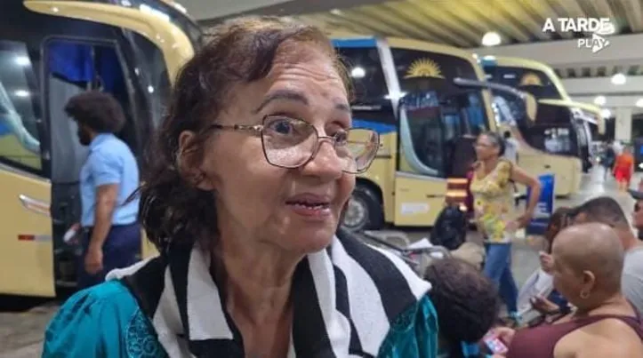 Teresinha Nunes, professora que falou sobre o último ano da rodoviária de salvador
