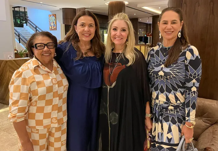 Esmeralda Oliveira, Marielza Brandão , Socorro Habib e Lurdinha Medauar
