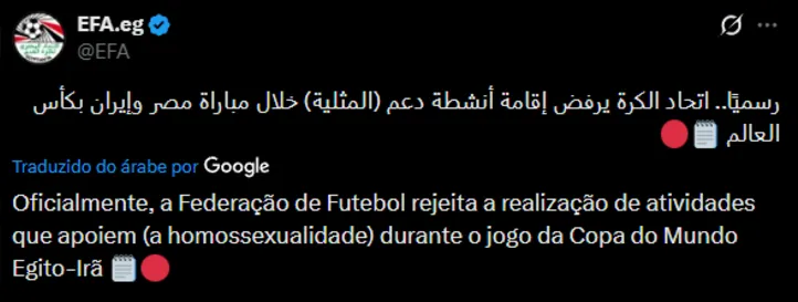 Imagem ilustrativa da imagem Seleções se opõem a jogo ligado ao orgulho LGBTQIA+ na Copa do Mundo