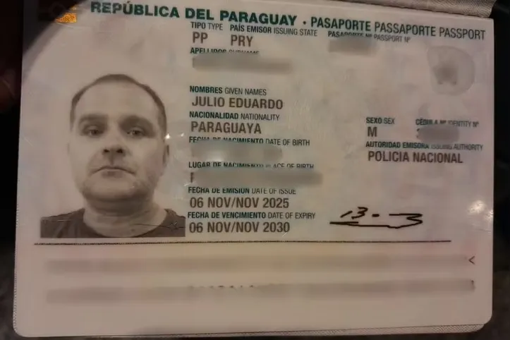 Silvinei tentou fugir com documentos paraguaios