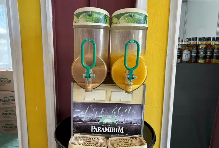 Sorvete de cachaça fez sucesso na Fenagro