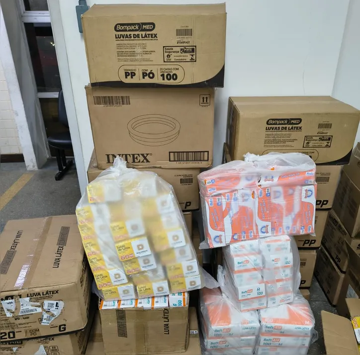 Suspeitos de desviar e vender itens de saúde são presos em Salvador