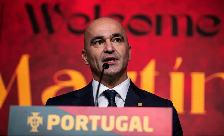 Roberto Martínez, técnico da Seleção de Portugal