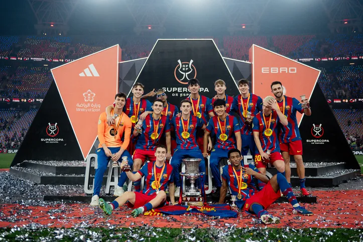 Time do Barcelona campeão