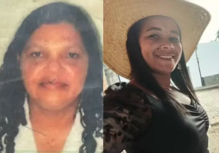 Duas vítimas foram identificadas, Márcia Maria Souza Cruz, à esquerda, Renata de Jesus Terenço do Amor, à direita.