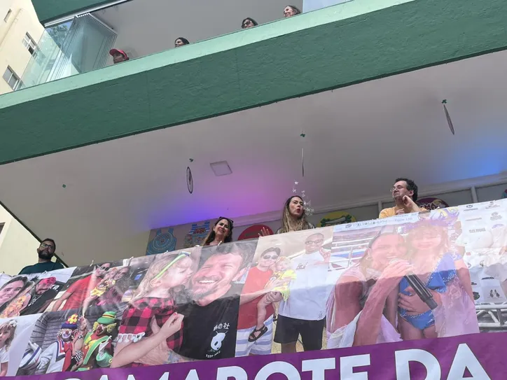 Camarote da Lulu visto debaixo