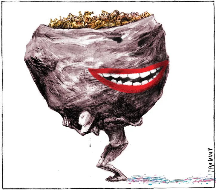 Imagem ilustrativa da imagem Charge do dia 15/02/2026