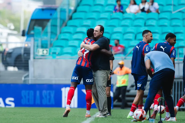 Ruan Pablo e Rogério Ceni