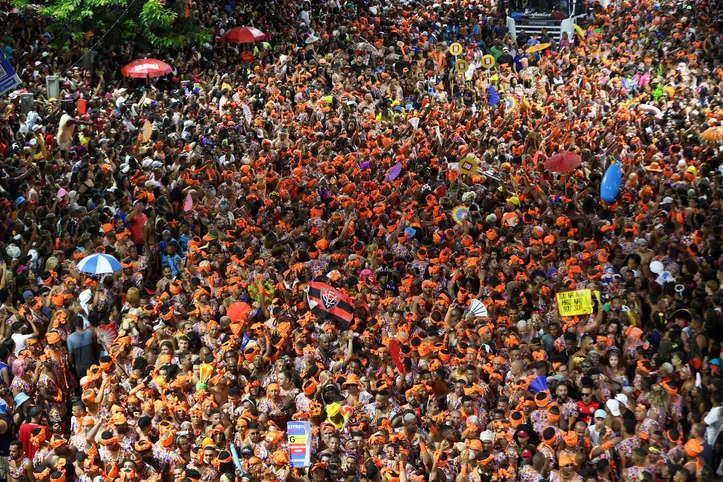 O Carnaval de 2026 seguirá tendo cinco zonas de restrição de tráfego, nas cores Amarela, Marrom, Roxa, Verde e Vermelha