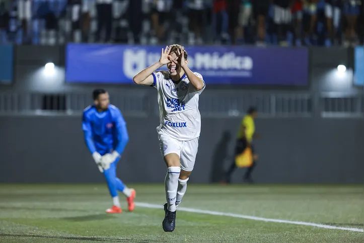 Dell marcou pela primeira vez no time profissional do Bahia