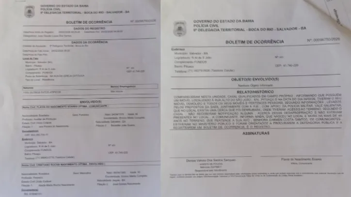 Registro na Polícia Civil