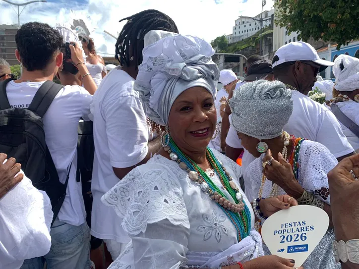 Imagem ilustrativa da imagem Entre Oxalá e Senhor do Bonfim, baianas celebram sincretismo religioso