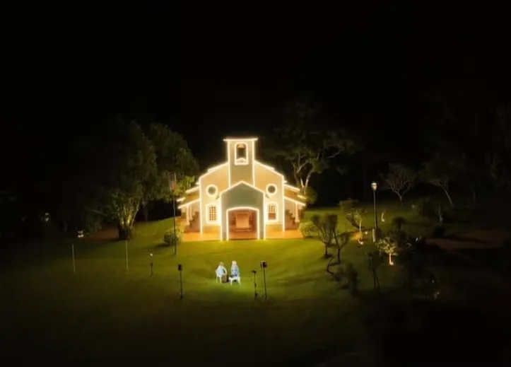 Capela mantida dentro da fazenda