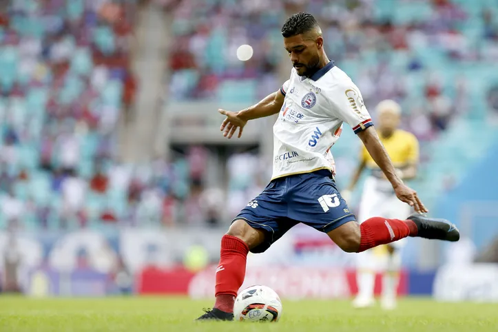 Djalma Silva na partida contra o Criciúma, pela Série B de 2022