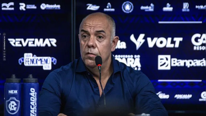 O Remo anunciou a saída de Marcos Braz às vésperas da estreia no Brasileirão contra o Vitória