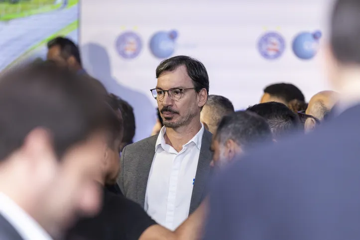 Presidente da Associação Civil do Bahia, Emerson Ferretti