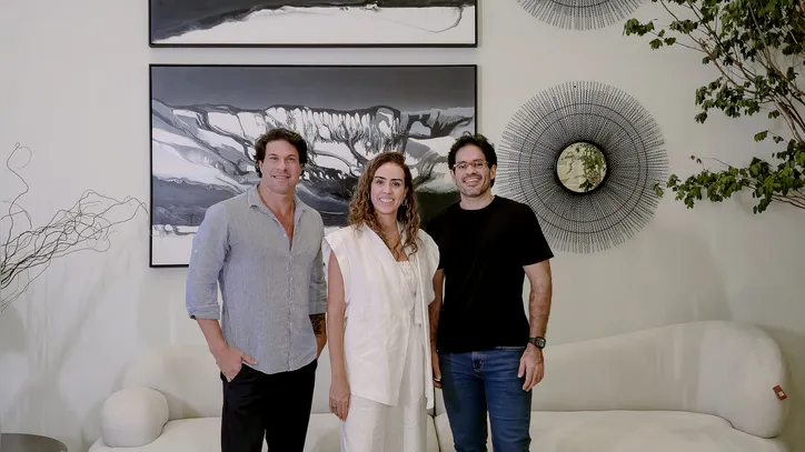 Marcio Sobral, Mariana Braga e Alexandre Silveira