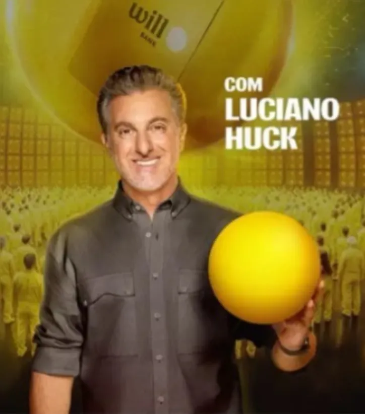 Imagem ilustrativa da imagem Luciano Huck e Vini Júnior: veja os famosos que deram rosto ao Will Bank