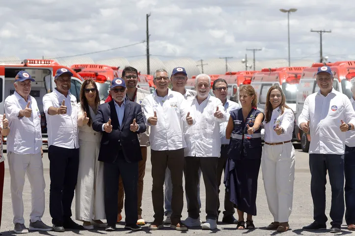 Governo da Bahia e a Presidência da República realizam a entrega de 107 ambulâncias do SAMU 192