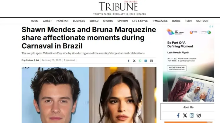 Publicação do The Express Tribune