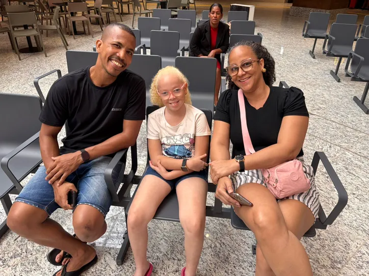 Edilene Oliveira e família