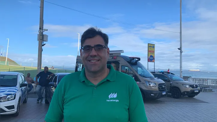 Gerente de operações da Coelba, Felipe Costa