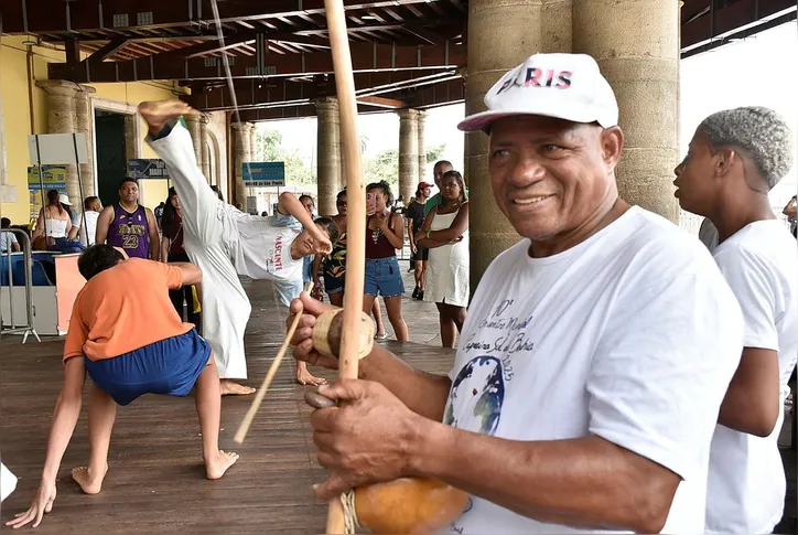 Mestre Gajé, capoeirista