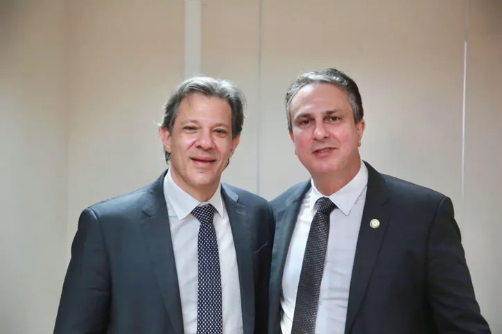 Fernando Haddad e Camilo Santana