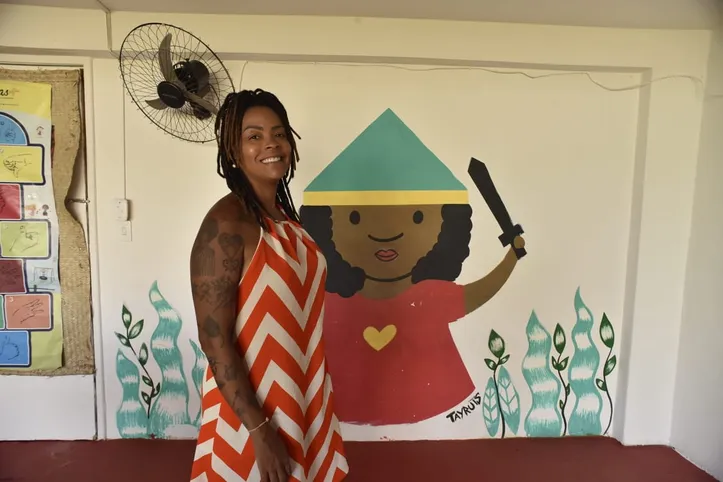 A pedagoga Bárbara Carine