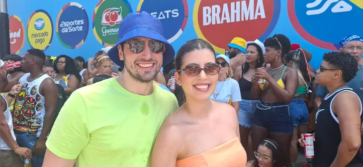 Davi e Beatriz na Folia