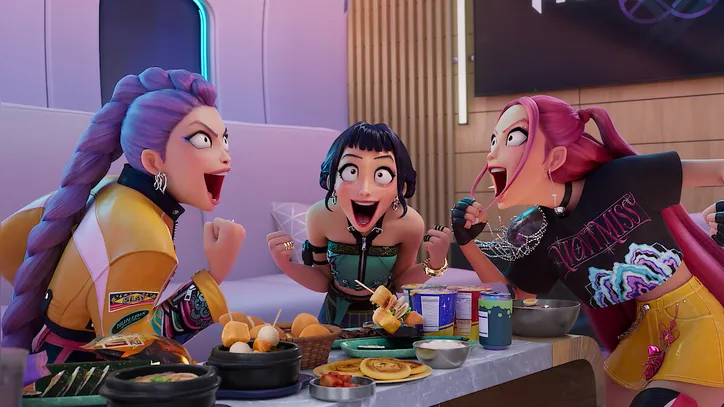 Cena de Guerreiras do K-Pop