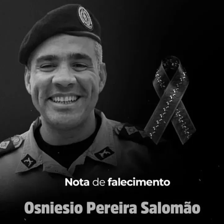 Capitão Osniésio Pereira Salomão, de 37 anos, lotado na 18ª CIPM