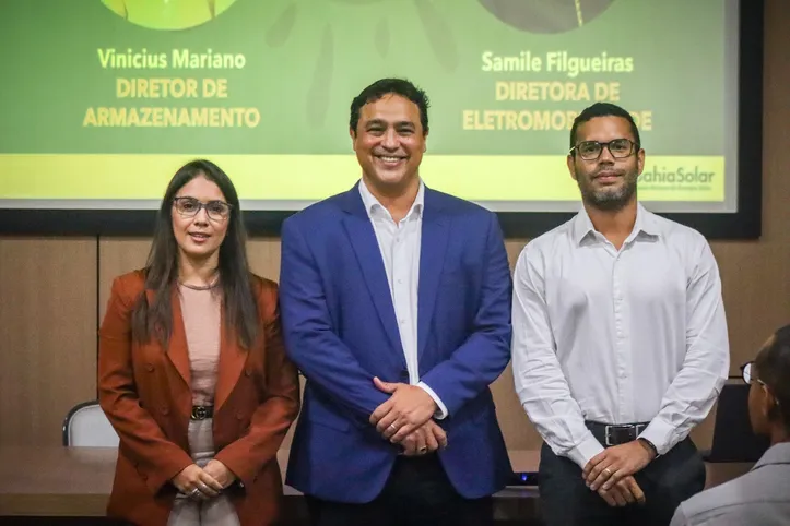 Samile Filgueiras, Marcos Rêgo e Vinicius Mariano