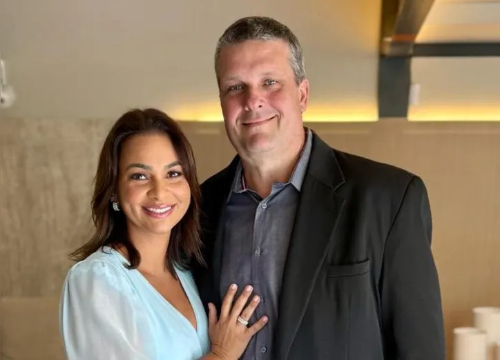 Os sócios da CS Home, Vivian e Daniel Barral