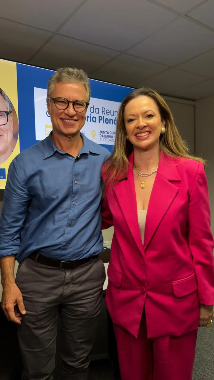 Eracy Lafuente, presidente da CTB, e Isabela Suarez, presidente da ACB